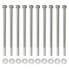 Intake Manifold Bolts Stainless Steel Kit Fit For GEN III IV LSX LS1 LS2 LS3 LS6 LS7