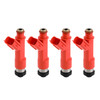 4pcs Fuel Injectors JZS161 Fit for 1ZZFE 2ZZGE Toyota 1.8L Lotus Exige, Celica, Corolla, Matrix, MR2 Spider,Yaris, Scion