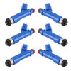 6PCS Fuel Injectors 23250-22080 Fit for Toyota Corolla Matrix 1.8L 05-08 Pontiac Vibe 05-07