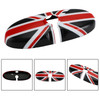 Union Jack UK Flag Rear View Mirror Cover Fit For MINI Cooper R55 R56 R57 Black/Red