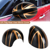 UK Flag Rear View Mirror Cover Fit For MINI Cooper F54 Clubman 15-19 F55 5-Door Hatchback 14-19