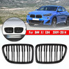 BMW X1 E84 2009-2014 Dual Slats Front Hood Kidney Grill Grille Generic Gloss Black