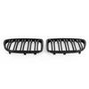 BMW X1 E84 2009-2014 Dual Slats Front Hood Kidney Grill Grille Generic Gloss Black