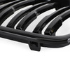 BMW X1 E84 2009-2014 Dual Slats Front Hood Kidney Grill Grille Generic Gloss Black