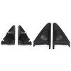 Front Door Speaker Cover With Foam Pair Set Fit for BMW 3 Series E92 E93 2006-2013