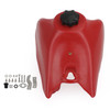 Plastic Fuel Tank 4.0 Gallon Fit for Honda XR650L 93-20 Red