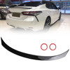18-23 Toyota Camry LE SE XSE XLE Rear Spoiler Wings Glossy Black