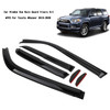 6PCS Car Window Sun Rain Guard Visors Kit For Toyota 4Runner 2010-2020