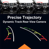Dynamic Trajectory Parking Line Truck SUV Car Reverse Backup Camera 12LED Night View