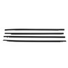 4 Pcs Weatherstrip Window Moulding Trim Seal Belt Fit for Honda Civic Sedan 2016-2021