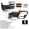 Amber LED Signal Power+Heated Towing Mirrors Fit for Chevy Silverado 1500 07-13 Chevy Tahoe Suburban GMC Sierra 2500HD 1500 07-14