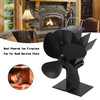 Heat Powered fan Fireplace Fan for Wood Burning Stove