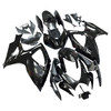 Suzuki GSXR 600 750 2006-2007 Black Injection Body Cover Fairing Kits