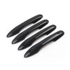 4PCS Carbon ABS Exterior Door Handle Cover Trim Fit for Toyota Corolla 2019+