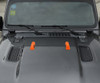 Engine Hood Hinge Cover Trim Fit for JEEP Wrangler JL JLU JT 2018+ Orange