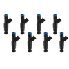 8pc Fuel Injectors Fit for Mercruiser MPI 262/V6 Mag MPI 350/V8 02-09 Horizon 377/V8 02-04
