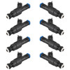 8pc Fuel Injectors Fit for Mercruiser MPI 262/V6 Mag MPI 350/V8 02-09 Horizon 377/V8 02-04