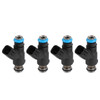 4pc Fuel Injectors 96487553 Fit for Chevrolet Aveo 06-08 BLK