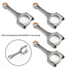 4PCS Connecting Rod 235102G500 For Kia Sorento Sportage Sonata 2.4L 2011-2020