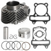 GY6 172cc 61mm Cylinder Jug Piston Top End Kit Fit for 4-stroke Scooters/Moped/ATVs/Go Karts GY6 125cc 152QMI/QMJ
