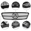 C63 AMG Style Grille Black Diamond Fit for Mercedes-Benz W203 2001-2007