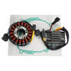 00-19 Suzuki DRZ400 DR-Z400 00-04 DR-Z400S Magneto Coil Stator + Voltage Regulator + Gasket Assy 32101-29F00