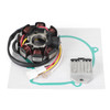 Magneto Coil Stator + Voltage Regulator + Gasket Assy Fit for 250 EXC-F Racing 02-03 450 EXC-G Racing 525 MXC Racing 03-04