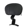 Driver Backrest pad fit for Touring CVO Street Glide Road King 2009-2021 Black