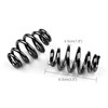 Solo Seat Mount Spring Custom Round Springs Mounting Black For Chopper Bobber