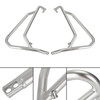 Upper Engine Guard Frame Crash Bar Steel Silver For Honda Crf 1100L Adv 20+ 22