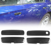 4x Carbon Fiber Door Handles Trim Cover Sticker Decals For Charger 2010+