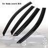 4pcs Side Window Vent Visor Sun Rain Deflector Guard For Honda Accord 2018+