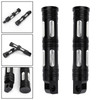 CNC Cut Motorcycle Black Foot Pegs For Harley Chopper Touring Sportster