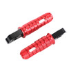 Front Footrests Foot Peg for Aprilia GPR 125 150 250 APR150 RS125 TUONO125 Red