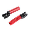 Front Footrests Foot Peg for Triumph Street Triple 765/R/S 1200 RR/RS 675/R/RX Red