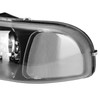 Black Housing Clear Side Headlights/Lamp Assembly For GMC Sierra Yukon XL 99-06