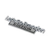 Let's Go Brandon Edition 3D Emblem Car Bumper Decal Fender Badge Sliver & Black