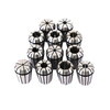 12Pcs ER25 Spring Collet Set For CNC Milling Lathe Tool Engraving Machine Steel