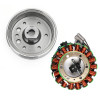 Improved Flywheel Rotor Stator Kit Fit for Suzuki Eiger 400 LTA400 2X4 Auto 03-07 400 LTF400FC 4X4 Manual Advantage 05-07