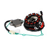 Magneto Coil Stator + Voltage Regulator + Gasket Assy Fit for Yamaha WR450F WR450FW 07 WR450FX 08 WR450FY 09 WR450FA 11