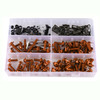 177PCS Motorcycle Sportbike Windscreen Fairing Bolts Kit Fastener Clips Screws Universal Fit For Honda Motorcycle/Motorbikes/Sportbikes/Scooter/Streetbikes ORG~BC1