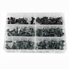 177PCS Motorcycle Sportbike Windscreen Fairing Bolts Kit Fastener Clips Screws Universal Fit For Kawasaki Motorcycle/Motorbike/Sportbikes/Scooter/Streetbikes TIT~BC3