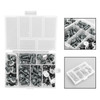 158Pcs Motorcycle Sportbike Windscreen Fairing Bolts Kit Fastener Clips Screws Fit For Yamaha Motorcycle/Sportbikes/Scooter/Streetbikes TIT~BC2 158Pcs Motorcycle Sportbike Windscreen Fairing Bolts Kit Fastener Clips Screws Fit For Yamaha Motorcycle/Sportbikes/Scooter/Streetbikes TIT~BC2
