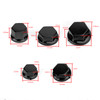 30pcs Motorcycle Hexagon Socket Screw Covers Bolt Nut Caps Fit for Honda BLK