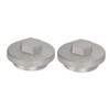 Engine Valve Tappet Adjustment Cover Inspection Cap O-Ring 17mm Fit for Suzuki 1983-1987 QuadRunner (LT125) 2pcs