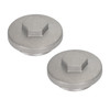 Engine Valve Tappet Adjustment Cover Inspection Cap O-Ring 17mm Fit for Suzuki 1983-1987 QuadRunner (LT125) 2pcs