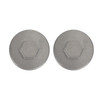 Engine Valve Tappet Adjustment Cover Inspection Cap O-Ring 17mm Fit for Suzuki 1983-1987 QuadRunner (LT125) 2pcs