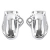 Rear Bar Shield Axle Nut Covers Fits for Harley V-Rod VRSC models 2002-2017 Chrome