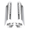 Fork Lower Leg Deflectors Shield Cover fit for Touring Electra Glide Classic EFI FLHTCI : 2000¨C2006 Chrome