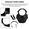 Headlight Cover Fairing Fit for Yamaha XVS 950 SPEC BOLT 950 2014-2020 Black